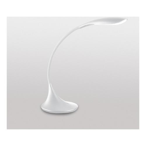 G.E.A. Luce Lampada tavolo NUNKI Bianco (17x51x67cm) GLS002 1 luce - LED - Max 4,5W