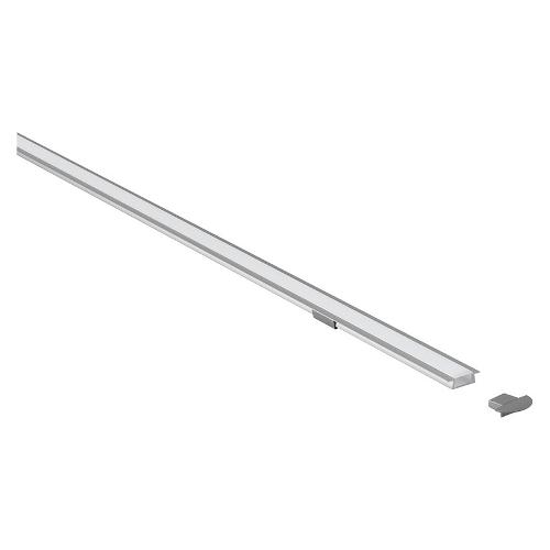 G.E.A. Luce Profilo led OLEH Grigio (200x2,2x0,6cm) GSTP41