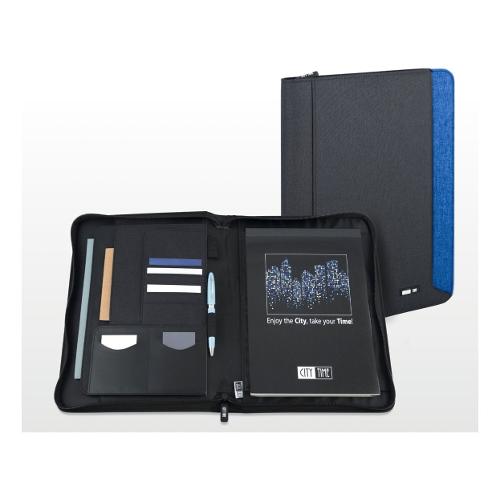 Porta blocco A4 Dual CITY TIME Blu 61501