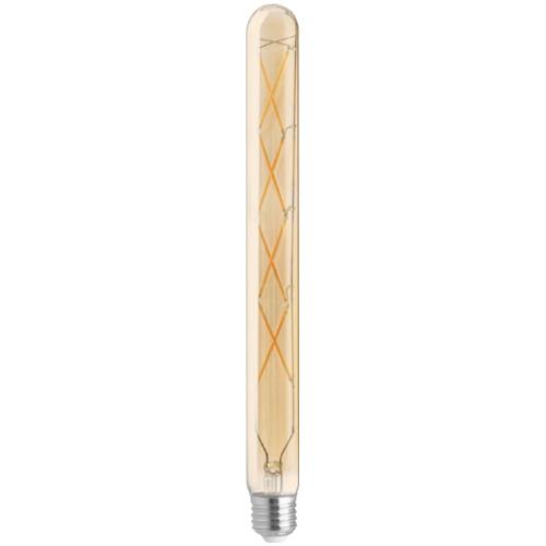 G.E.A. Luce Lampadina led tubolare E27 (8W) , luce calda GLA420