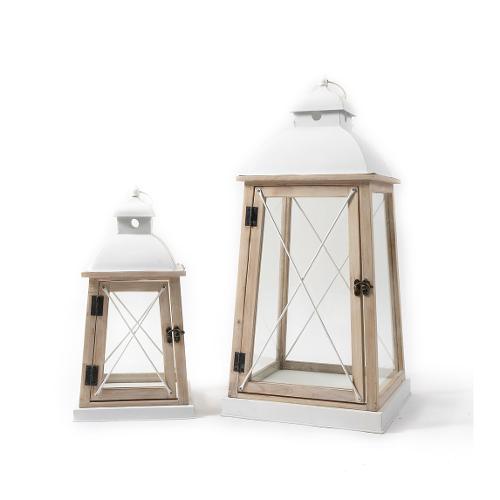Mercury Lanterna (61x29x29cm) Piccola Bianco 34621