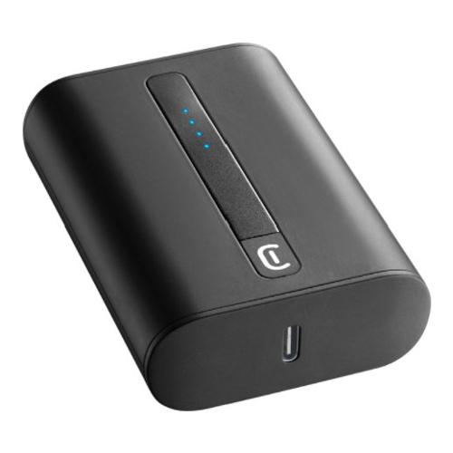 Cellular Line Power bank 10000mA THUNDER Black PBNEWTANK10000K