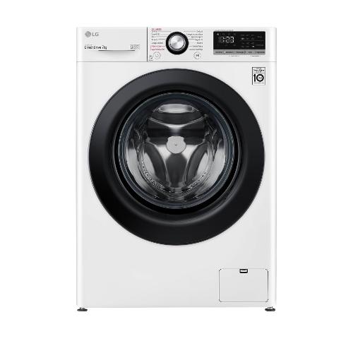 Lg Lavatrice 7 Kg AI DD Slim Bianco e Nero classe D 1200giri/min