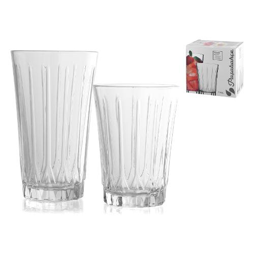 Set bicchieri Acqua 4pz TIMELESS Trasparente 8,5 x 9,6 cm 345ml