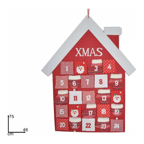 Due Esse Christmas Calendario avvento Casetta Assortito XNA19034981