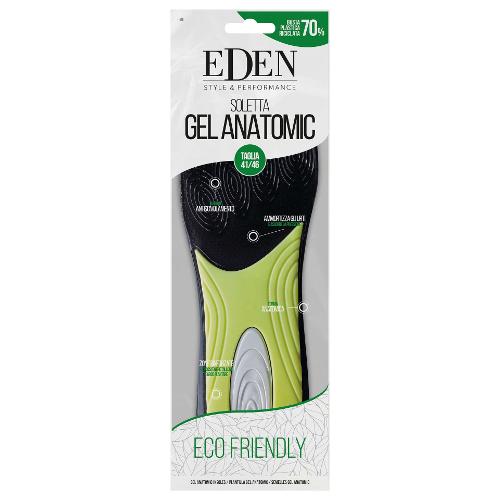 Eden Solette 2 pz taglia 41/46 Gel Anatomic 11158