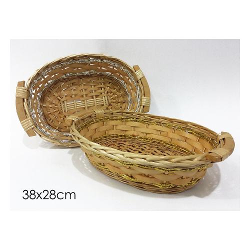 General Trade Cesta natalizia (38x28 cm) Ovale Assortito 434801