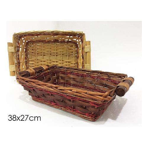 General Trade Cesta natalizia (38x27 cm) Rettangolare Assortito 434820
