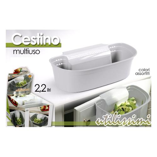 Gicos Cestino lavello multiuso 2,2 lt Assortito 622199