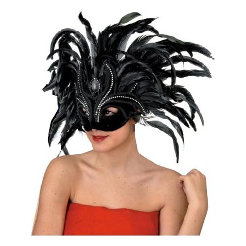 Ciao Maschera carnevale taglia Unica Gran Sera Nero 74019
