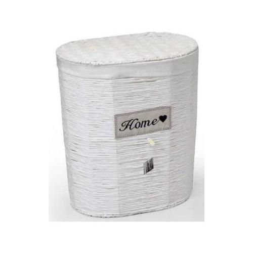 Gicos Porta biancheria Tessuto (48x36x54cm) Bianco 785122