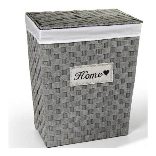 Gicos Porta biancheria Vimini (44x53cm) Grigio 794209