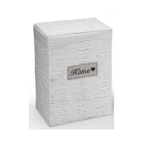 Gicos Porta biancheria Tessuto (40x30x54cm) Bianco 785092