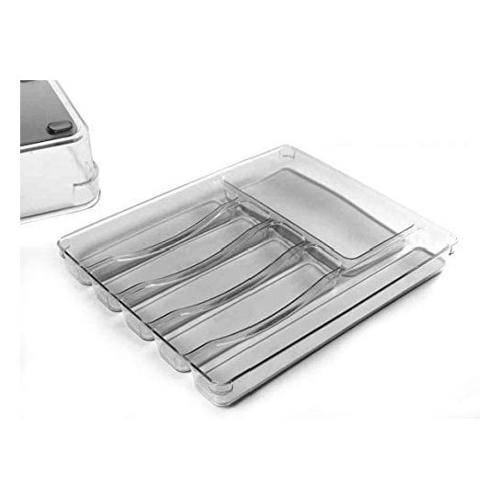 Gicos Porta posate 6 posti (40cm) Trasparente 717659