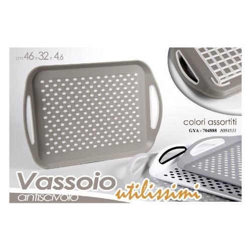 Gicos Vassoio Plastica (46x32cm) Assortito 704888