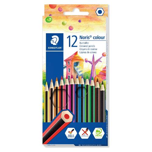Staedtler Set matite colorate classiche sezione esagonale 12 pz Colori assortiti 185C12