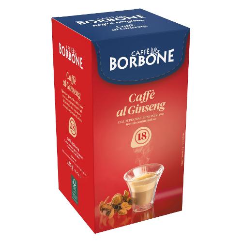 Borbone Cialda ESE 44mm Caffè al Ginseng 18 pz Bevande vegetali