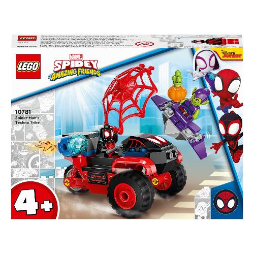 LEGO Miles Morales: La Techno Trike di Spider Man ( 59 pz ) MARVEL SPIDEY & AMAZING FRIENDS 4-7a 10781