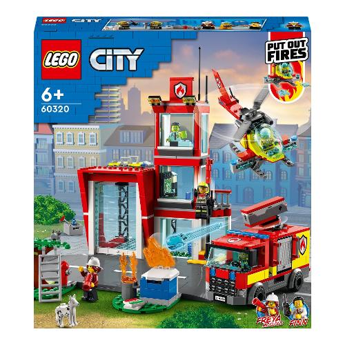 LEGO Caserma Dei Pompieri ( 540 pz ) CITY FIRE 6-12a 60320
