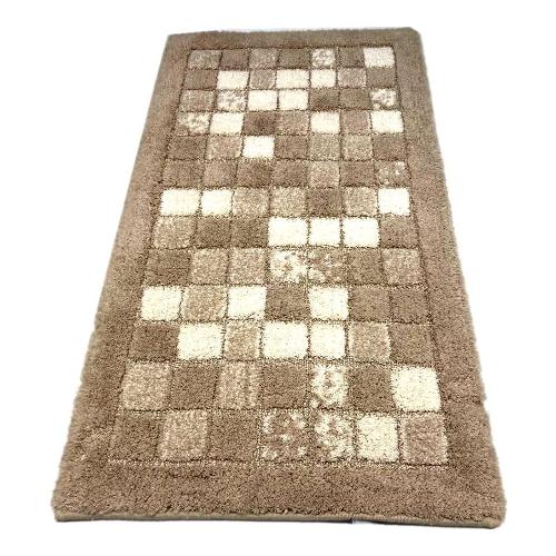 Quarzo Bianco Tappeto bagno MOSAICO Ecrù (110x60cm) 13715