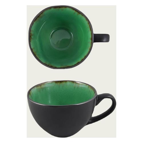 Ar.Ca. Tazza (10x6cm) ALTERNATIVE Nero e Acquamarina 56312