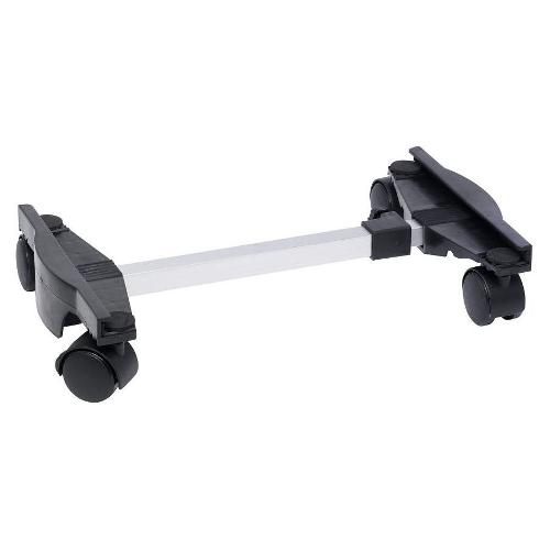 Zibro Carrello stufa Trolley Black e Silver