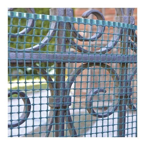 Verdelook Rete maglie quadre hdpe polietilene ad alta densità 1 x 5 mt verde 522