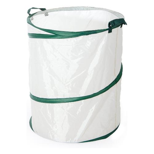 Verdelook Sacco multiuso Pop Up Bag Bianco e Verde (56x70 cm) 903 2