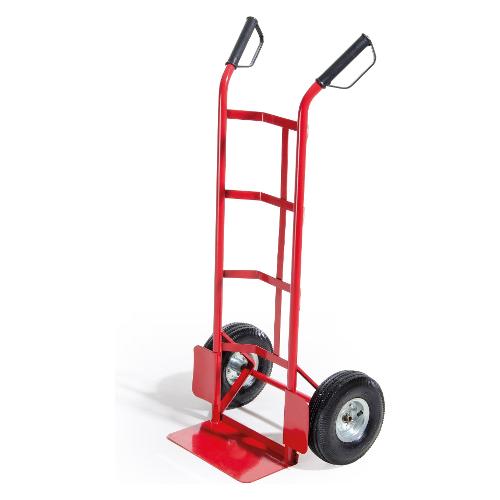 Verdelook Carrello portacasse e sacchi Rosso portata max 150 Kg 80