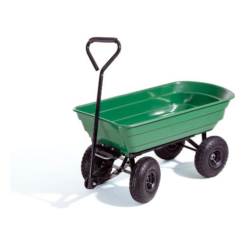 Verdelook Carrello con vasca ribaltabile Verde e Nero portata max 250 Kg 80 4