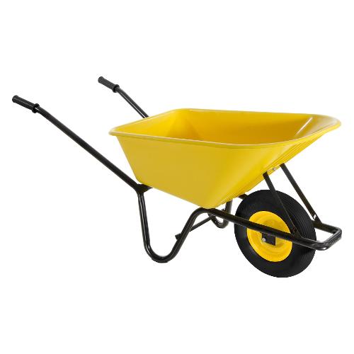 Carriola Muratore 100L Giallo e Nero 81 1