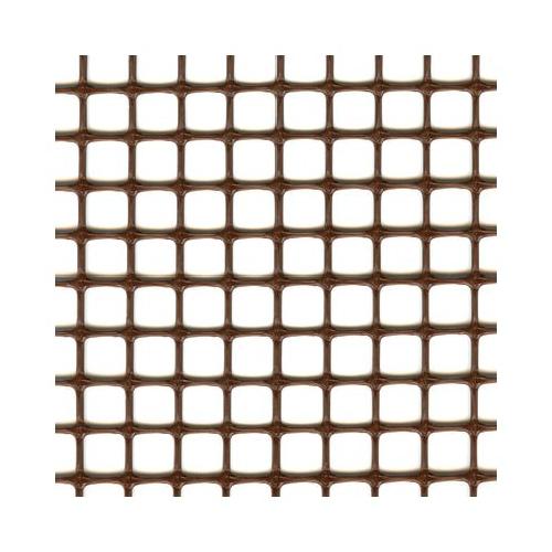Verdelook Rete maglie quadre hdpe polietilene ad alta densità 1 x 5 mt marrone 522 8