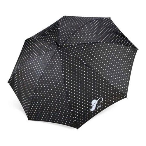 Y Dry Ombrello lungo donna automatico Pin Up (112cm) FASHION WORLD Nero Y 4460