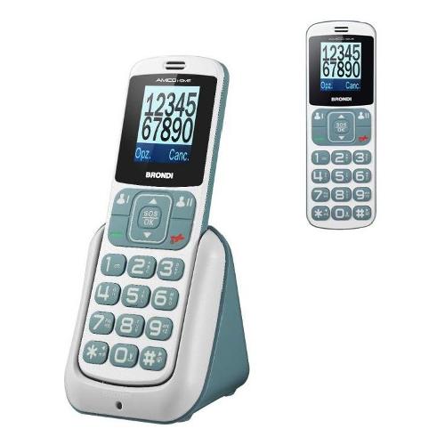 Brondi Cellulare 2G Gprs AMICO Home White 10276071