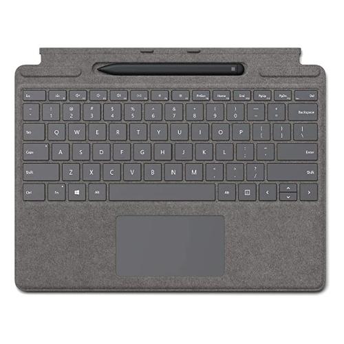 Microsoft Custodia con tastiera With Slim Pen BUNDLE KEYBOARD Platinum 8X6 00070