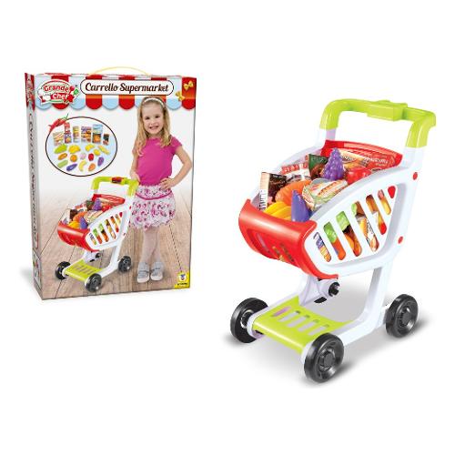 Teorema Carrello spesa giocattolo con accessori GRANDE CHEF 66326