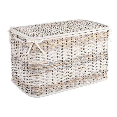 Yes Everyday Cesto Bamboo (60x35x38cm) STACY Bianco e Natural 040239402