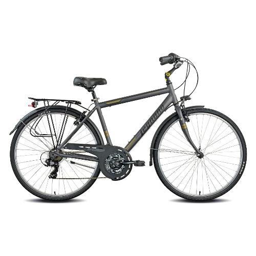 Legnano City Bike ( 21 vel ) 28" FORTE DEI MARMI Alluminio Grigio e Bronzo Tg. 54 22L430