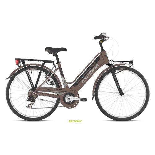 Esperia Bici Olanda 26" ( 36V - 13Ah 482 Wh ) PROVENCE Bronzo 22E220