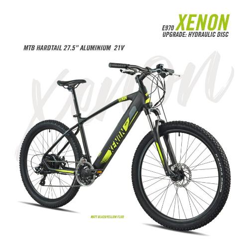 Esperia Mountain Bike elettrica 27,5" ( 36V - 12,8Ah ) XENON Nero E970 (taglia 38 )