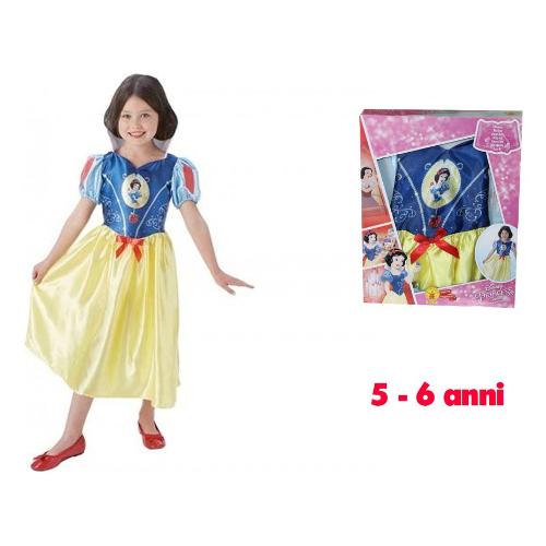 Rubie'S Spain Costume carnevale DISNEY PRINCESS Biancaneve taglia 5-6 anni 640694 M