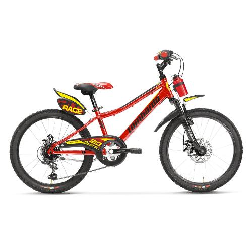 Cicli Lombardo Bicicletta Mountain Bike 20" BRERA Rosso e Nero DY2011