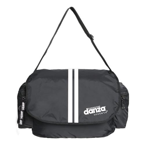 Dimensione Danza Borsa viaggio Black Sisters con tracolla (60x24x37cm) Nero SC00037