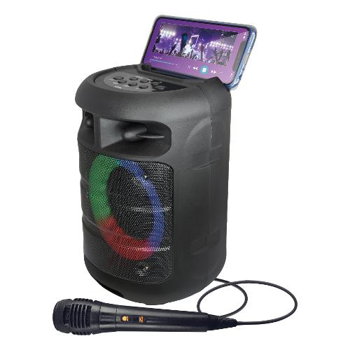 Karma Set karaoke VORTEX 4 Tws Black 13W Bluetooth Mini-jack 3,5mm, USB, MicroSD, Mic