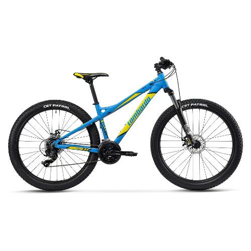 Cicli Lombardo Mountain Bike alluminio ( 21 vel ) 27,5" MOZIA Blu sport e Giallo lucido DH2709 (taglia 40 )