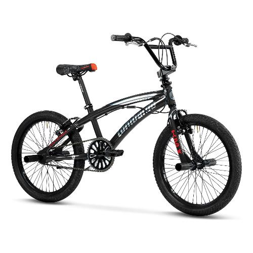 Cicli Lombardo Bicicletta BMX 20" POTENZA Black e Chrome matt Tg. 28 DY2003