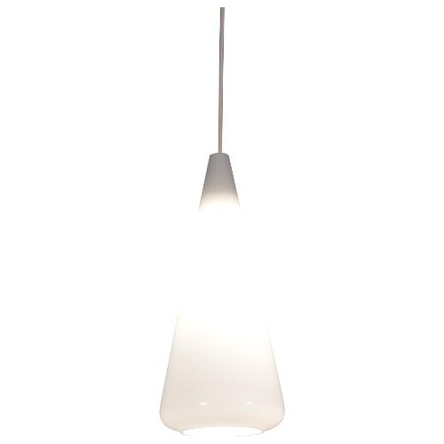 Belvetro Sospensione VULC Bianco (15x135cm) SPVULC350BCL 1 luce - E27 - Max 100W