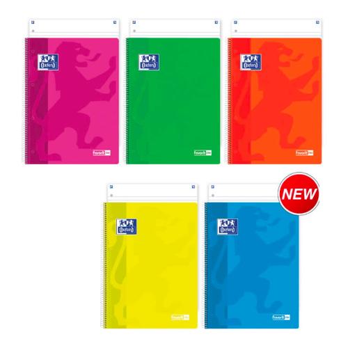 Favorit Quaderno con spirale Neon On 1R (1 rigo) A4 OXFORD assortito 400138974