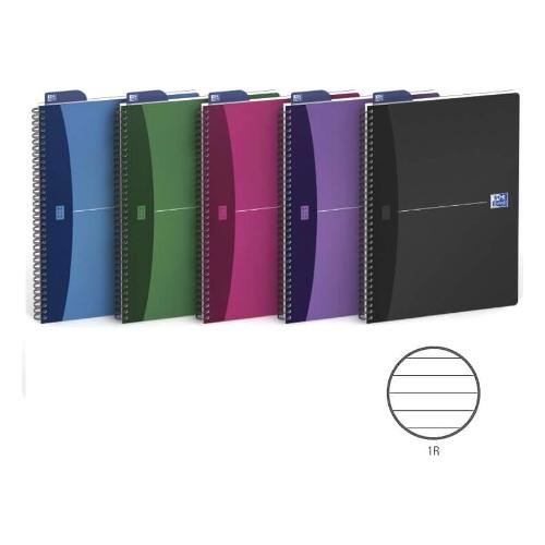 Favorit Quaderno con spirale Urban Mix 1R (1 rigo) A4 OXFORD assortito 100101918