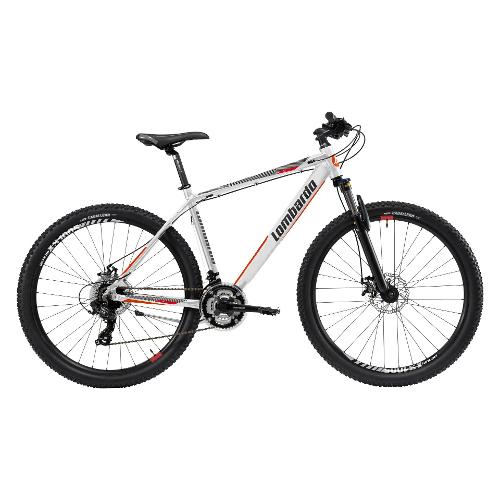 Cicli Lombardo Mountain Bike alluminio ( 21 vel ) 27,5" SESTRIERE 270 White, Black e Red glossy DH2707 (taglia 48 )